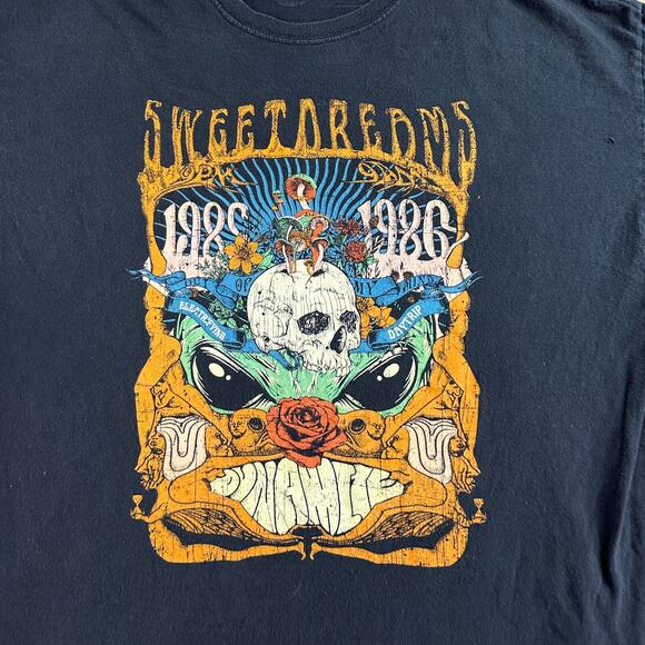 Tree Hugger Nation Shirt Mens Extra Large Black Orange Sweetdreams Dynamite - Picture 3 of 13